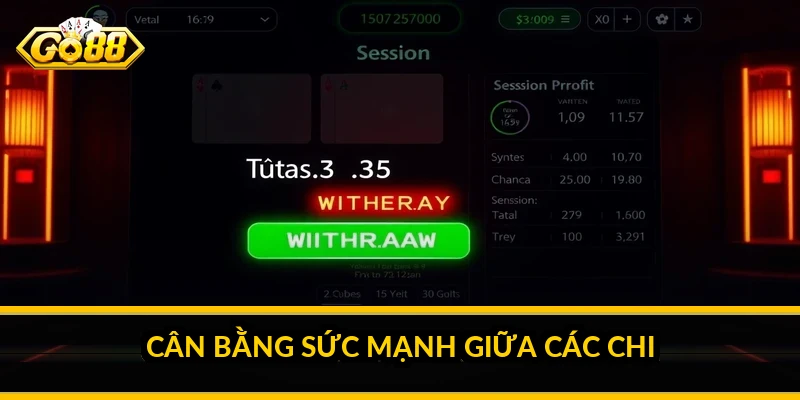 Cách chơi mậu binh nâng cao: xếp chi tối ưu và tính chiến thuật 3 Cân bằng sức mạnh giữa các chi